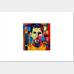 art grafic of Messi Posters and Art